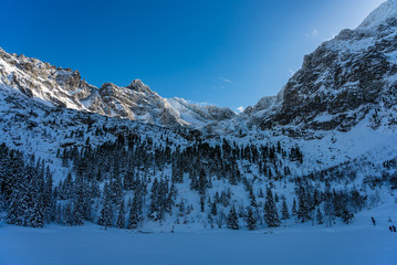 winter in the rocky mountains