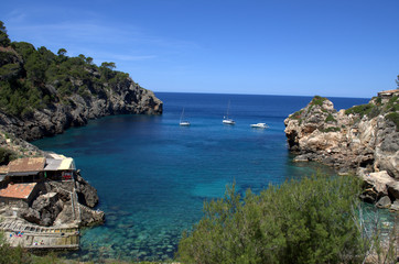 Cala Deia in Mallorca Island