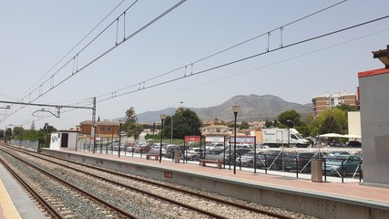 Fototapeta premium train in the station