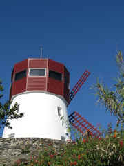 Windmill in São Miguel - Azores, Portugal