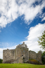 Fototapeta na wymiar Dunstaffnage Castle in Oban, Scotland, UK
