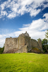 Dunstaffnage Castle in Oban, Scotland, UK