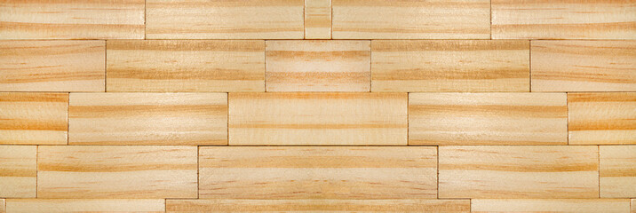 Trendy design texture wooden or wallpaper background. Wooden interior wall or floor, eco-friendly building materials. Wall barn plank -  web banner. Bamboo wood backdrop.