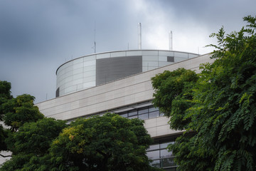 Fototapeta premium Canadian embassy building in Warsaw