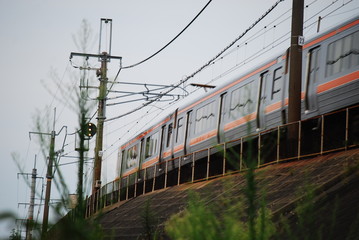 Fototapeta premium 通勤電車