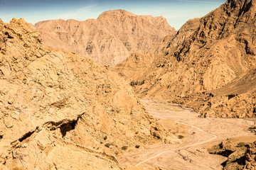 Fototapeta na wymiar oman desert adventure