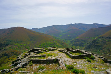 Castro da Torre de Sobredo I-IV A.C. Folgoso do Courel, Lugo province, Galicia, Spain