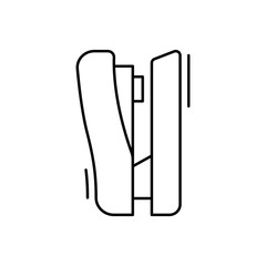 Stapler icon. Simple line, outline vector elements of office tool icons for ui and ux, website or mobile application