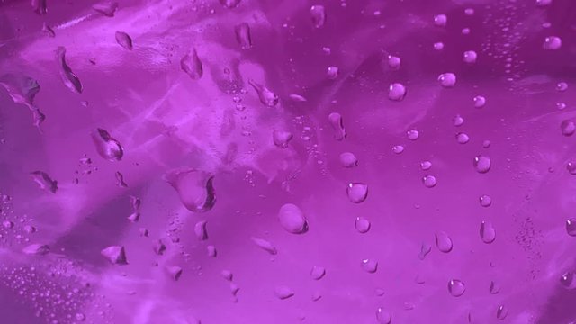 colored water drop background moving light