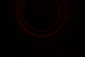 roter Kreis im Dunkeln