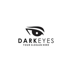 Dark Eyes Logo Vector and Templates