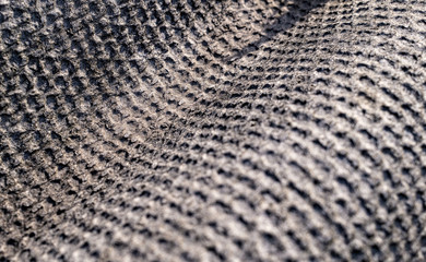 Old weathered rough surface of gray cement