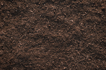 Soil texture background,Fertile loam soil suitable for planting.