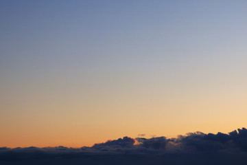 夕焼け　空　素材
