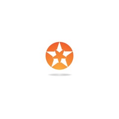 Star logo vector icon design