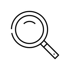 Search line icon, concept sign, outline vector illustration, linear symbol.