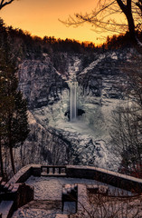 Finger Lakes Waterfalls in Winter