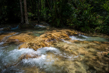 Dunn's Waterfalls in Jamaica 