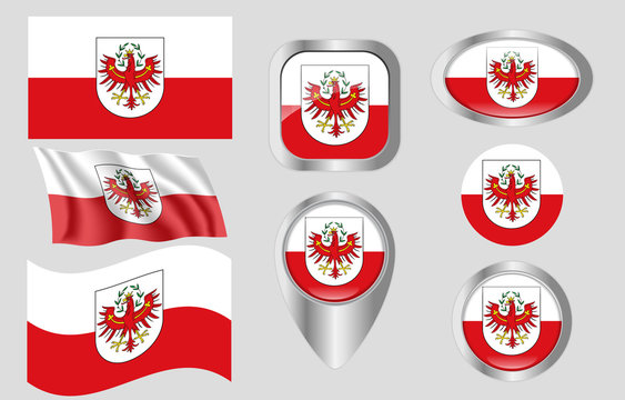 Flag of Tirol, Austria