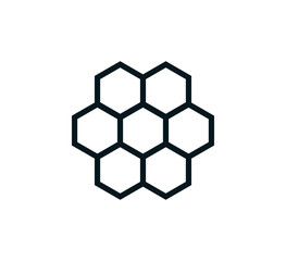 Honey icon vector logo template