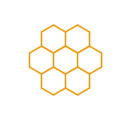 Honey icon vector logo template