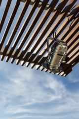 stainless steel light projector