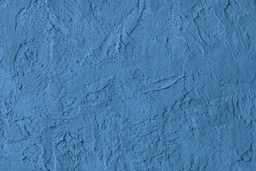 texture of blue concrete wall