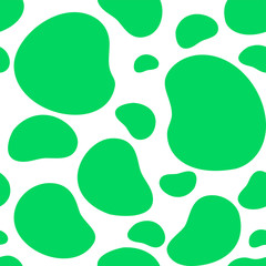 Colorful Hand-painted polka dot pattern variation