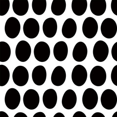 Hand-painted Aligned polka dot pattern variation