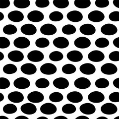 Hand-painted Aligned polka dot pattern variation 2