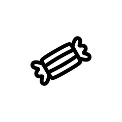 Sweet Candy Foods Icon Vector Illustration. Outline Style