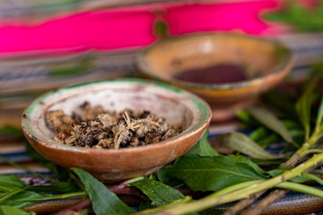 Herbs and Spices in Sacred Valley Peru 