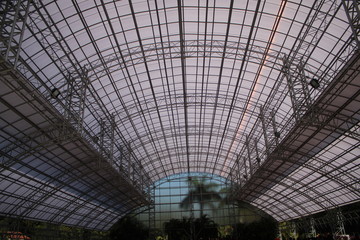 ceiling of modern building