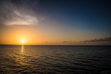 Tropical Island Sunset 