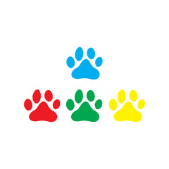 ANIMAL FOOTPRINT ICON, 