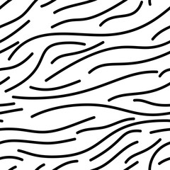 Hand painted simple line pattern variation