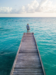 Self portraits by the ocean