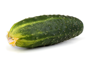 Cucumber with flower