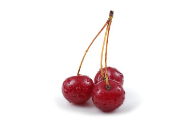 Red cherries
