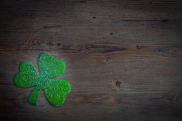 Happy St. Patricks Day composition.