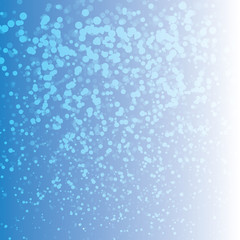 blue polka dots on blue background