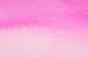 Pink water color background.