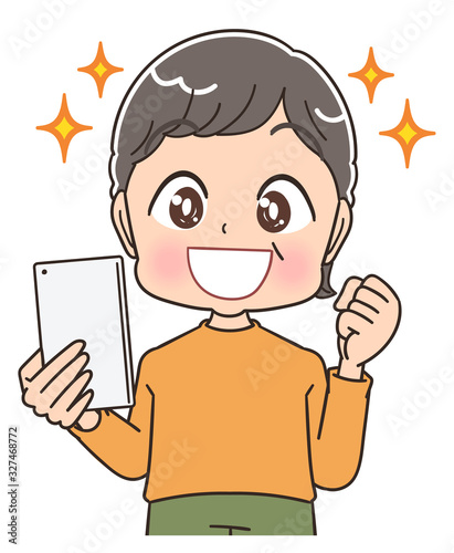 おばあちゃん シニア 女性 かわいい マンガ アニメ イラスト 60 S Wall Mural 60 よぴんこ Yopinco