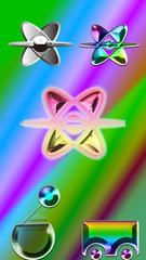 It is an illustration of size 16 to 9..  An illustration that expresses the extreme end of the universe and the parallel world. The mysterious world is expressed beautifully.