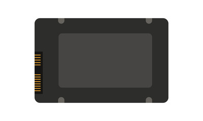 SSD icon for electronic device and storage
