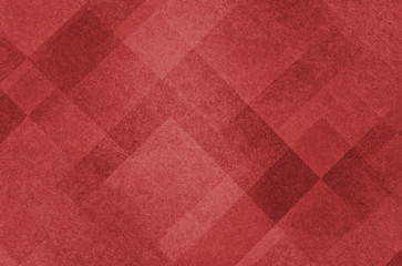 Fototapeta premium Red abstract background with texture and geometric pattern design, red Christmas colors in creative artsy background layout
