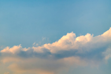 Twilight sky background with Colorful sky