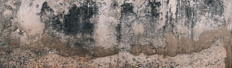 Concrete wall background. Old cement texture cracked, White, Grey vintage wallpaper abstract grunge...