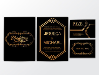Luxury Wedding Invitation Cards