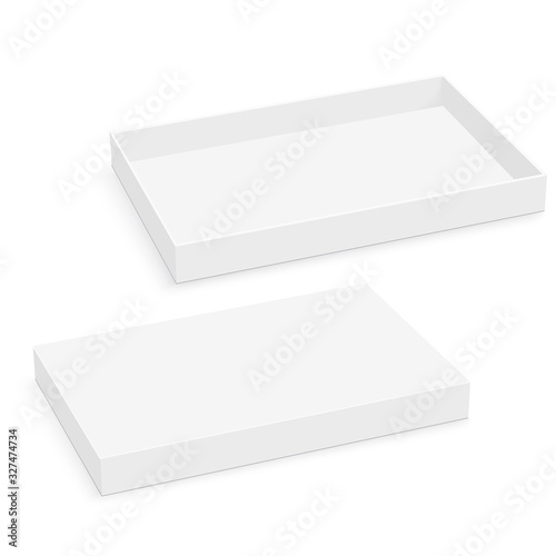 Download Blank Square Thin Box Mockup Vector Wall Mural Wallpaper Murals Azad Mammedli